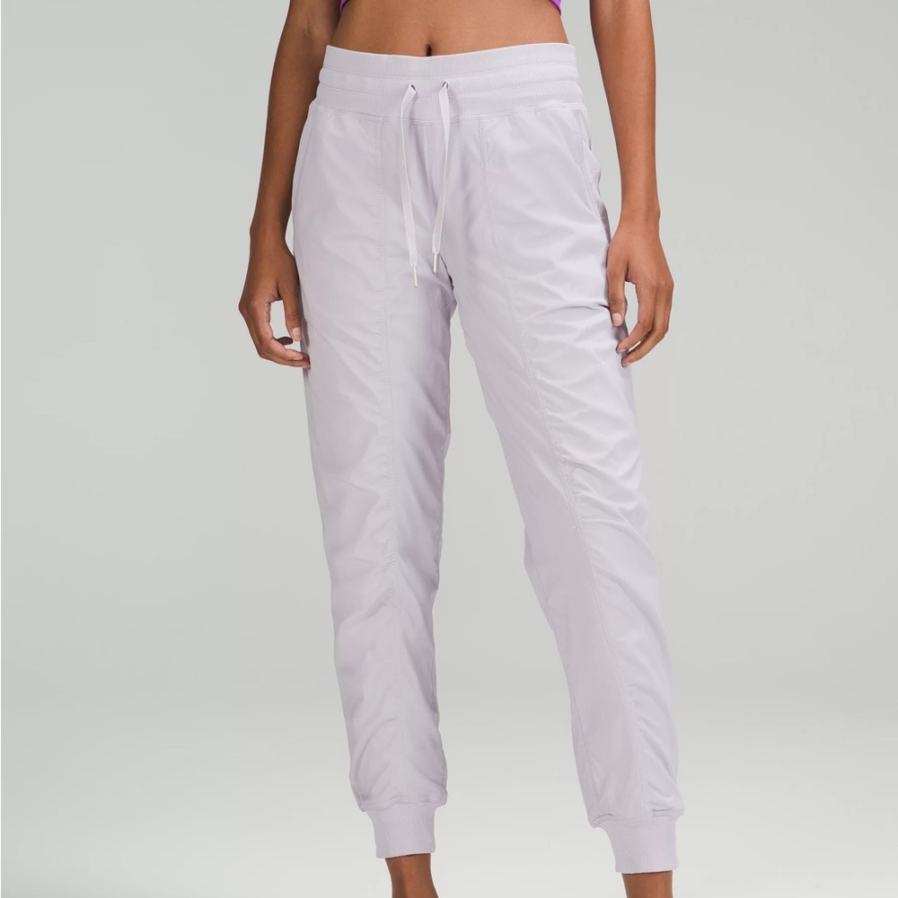 Lavender lululemon high rise dance studio joggers